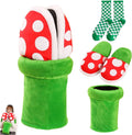 Mushroom Slippers with Pipe Pot Holder