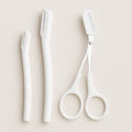 Stainless Steel Eyebrow Scissors with Comb