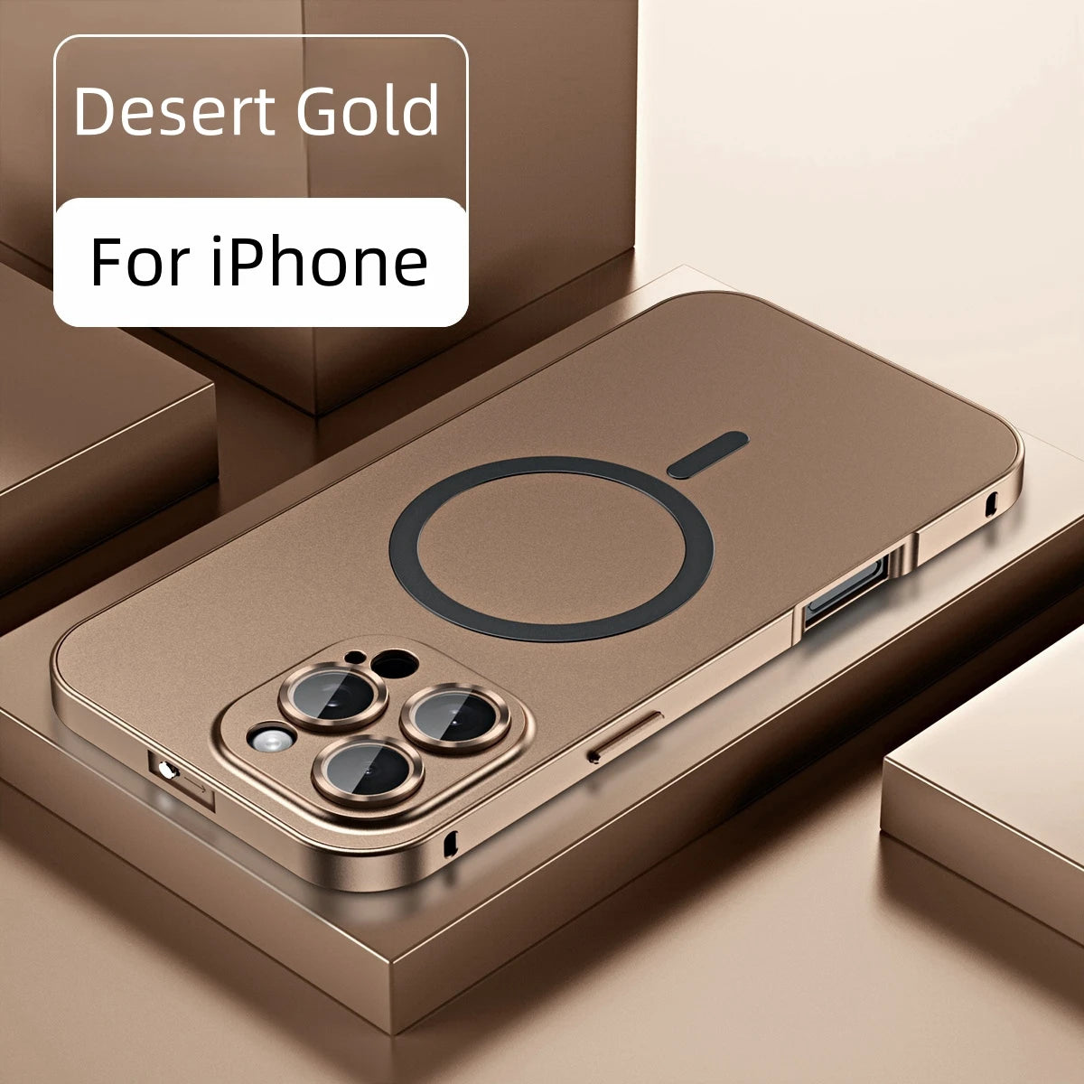 Aluminum Magnetic Phone Case