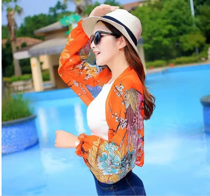 Sunproof Sleeve Shawl