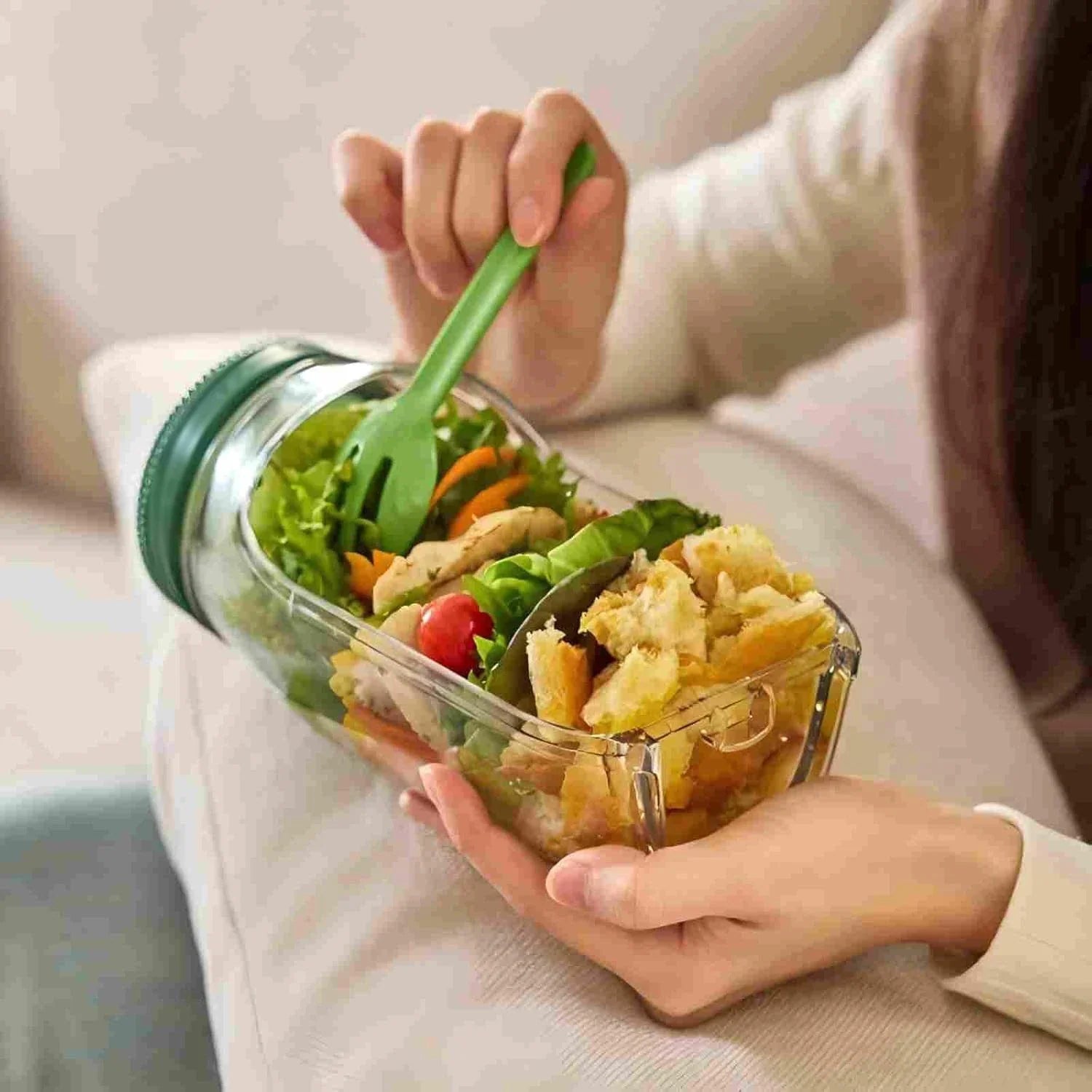 Portable Breakfast Fruit Storage Box