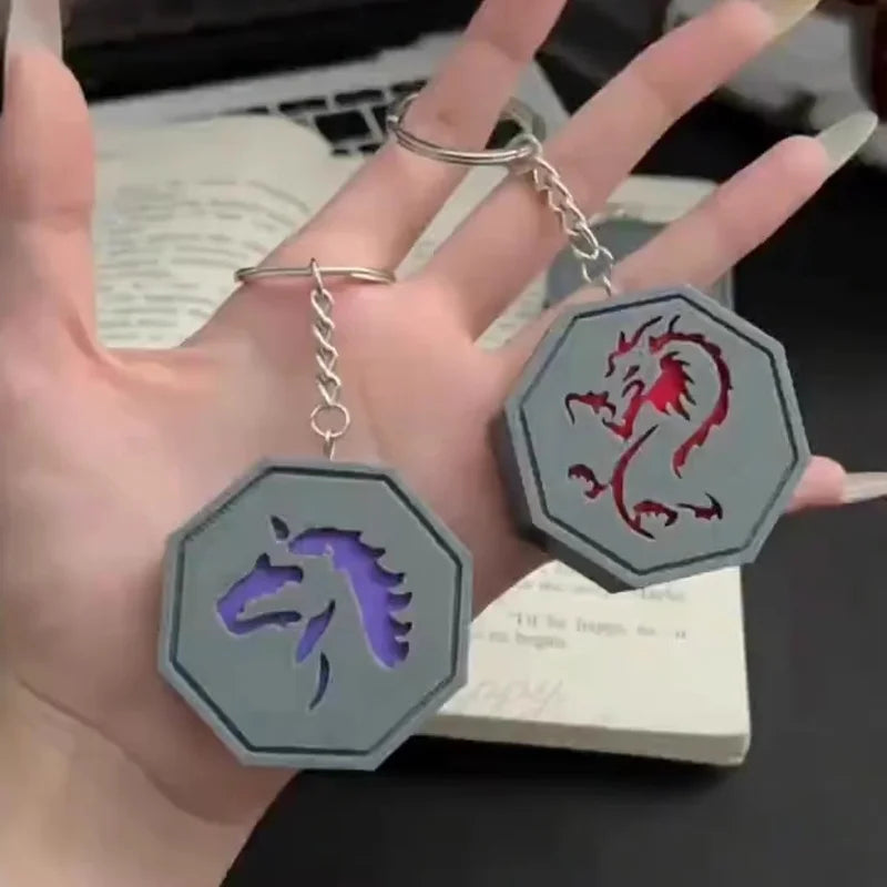 Jackie Chan Zodiac Talismans Keychain