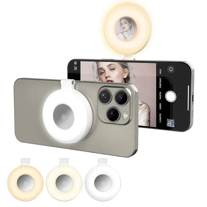 Magnetic Wireless LED Ring Light