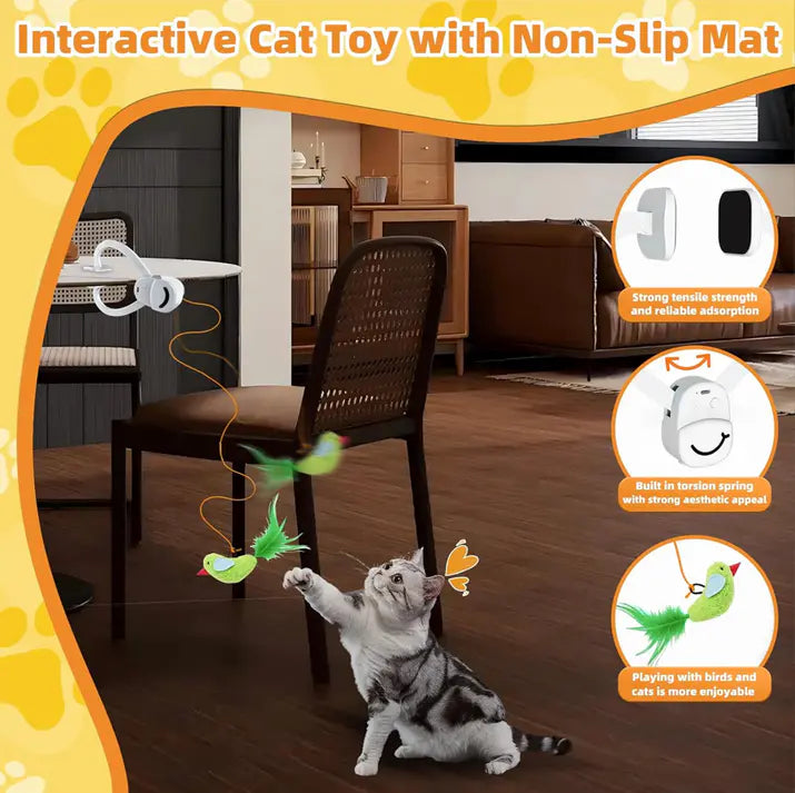 Door Hanging Flying Cat Toy