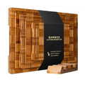 Bamboo Cutting Boards, (Set of 3)