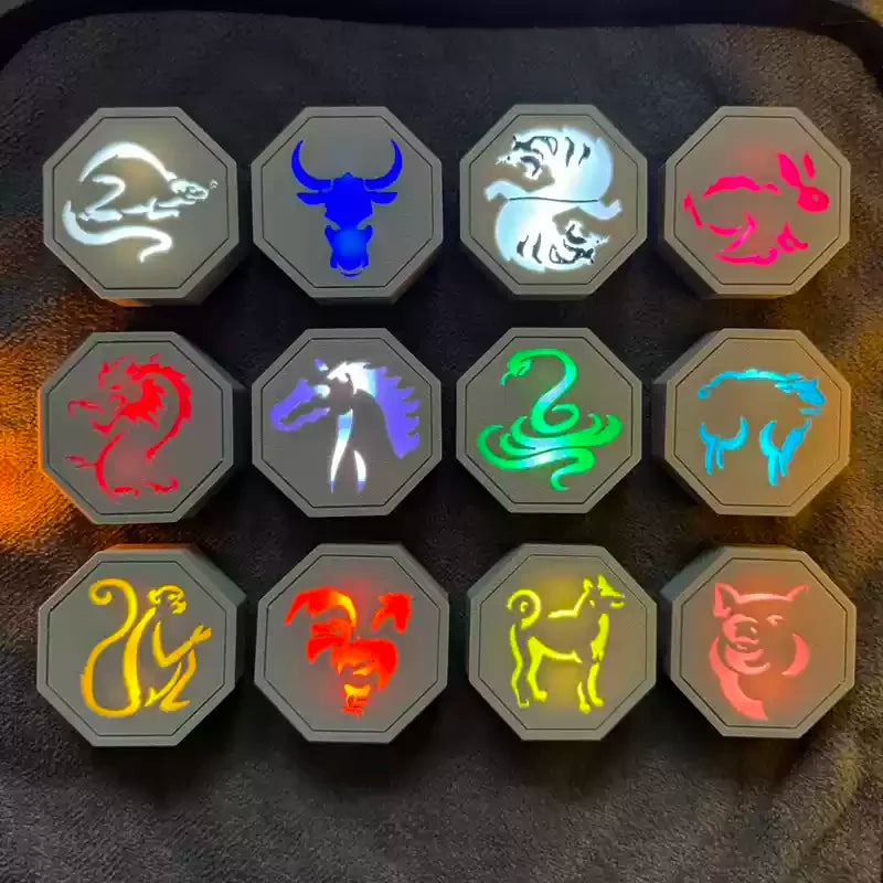 Jackie Chan Zodiac Talismans Keychain