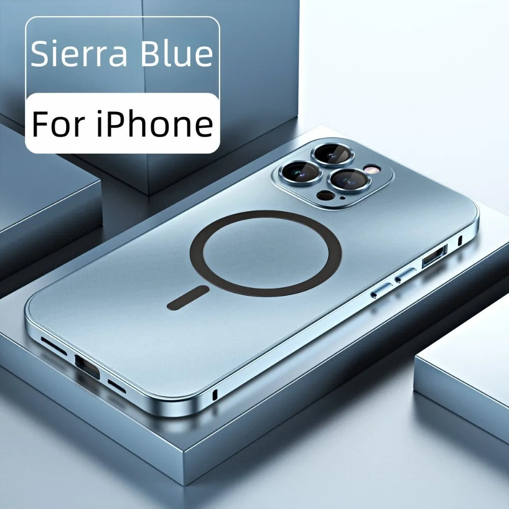 Aluminum Magnetic Phone Case